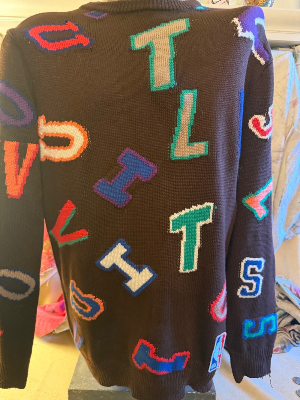 Louis Vuitton x NBA Letters Crewneck
